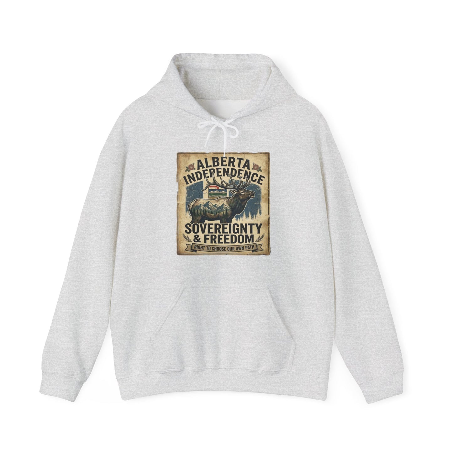 Alberta Independence Hoodie — Bull Elk