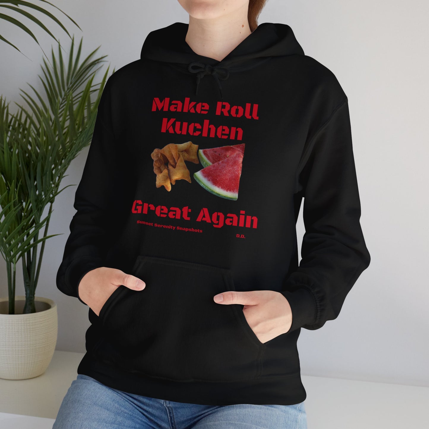 Make Roll Kuchen Great Again Unisex Heavy Blend™ Hooded Sweatshirt