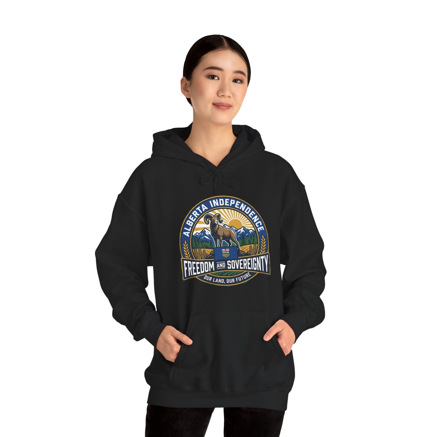 Alberta Independence Hoodie — Bighorn Sheep