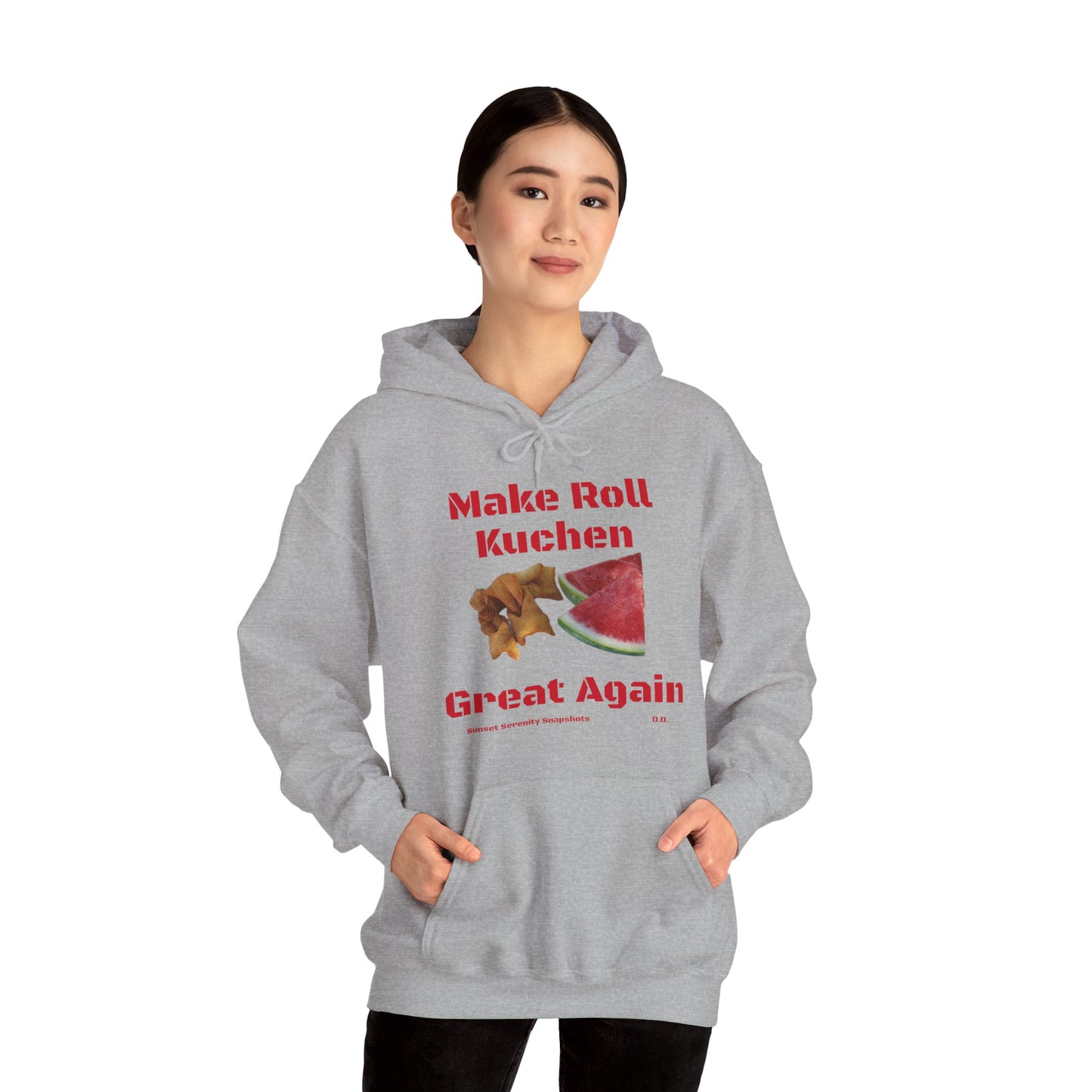 Make Roll Kuchen Great Again Unisex Heavy Blend™ Hooded Sweatshirt