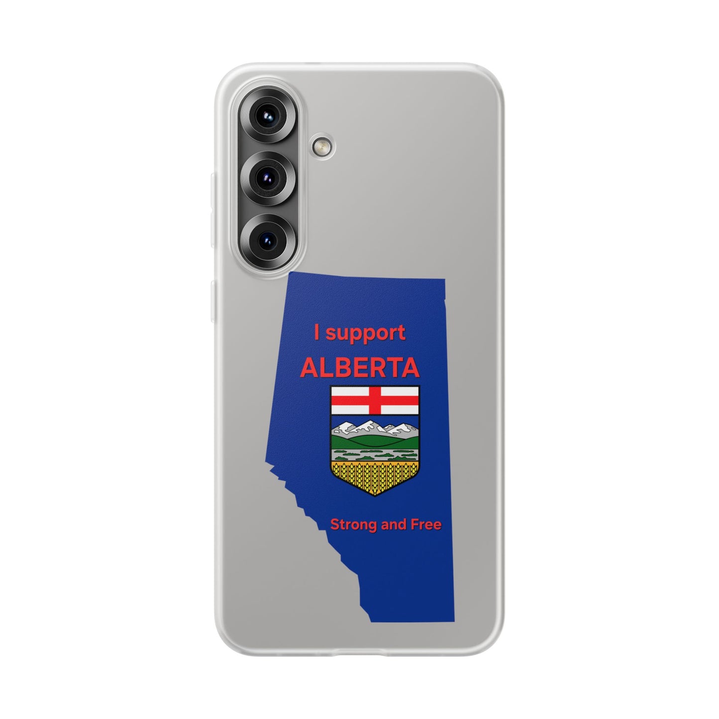 Alberta Independence Flexi Case — Support Alberta Phone Case
