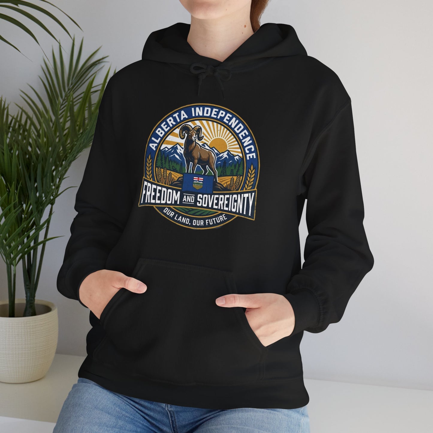 Alberta Independence Hoodie — Bighorn Sheep