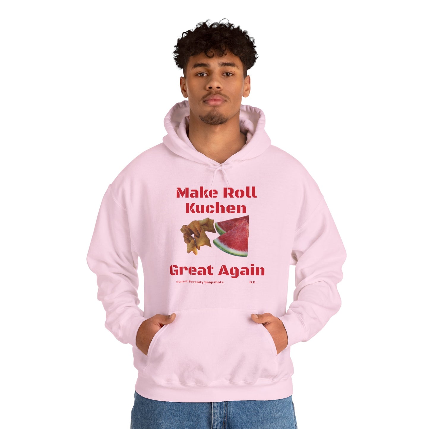Make Roll Kuchen Great Again Unisex Heavy Blend™ Hooded Sweatshirt