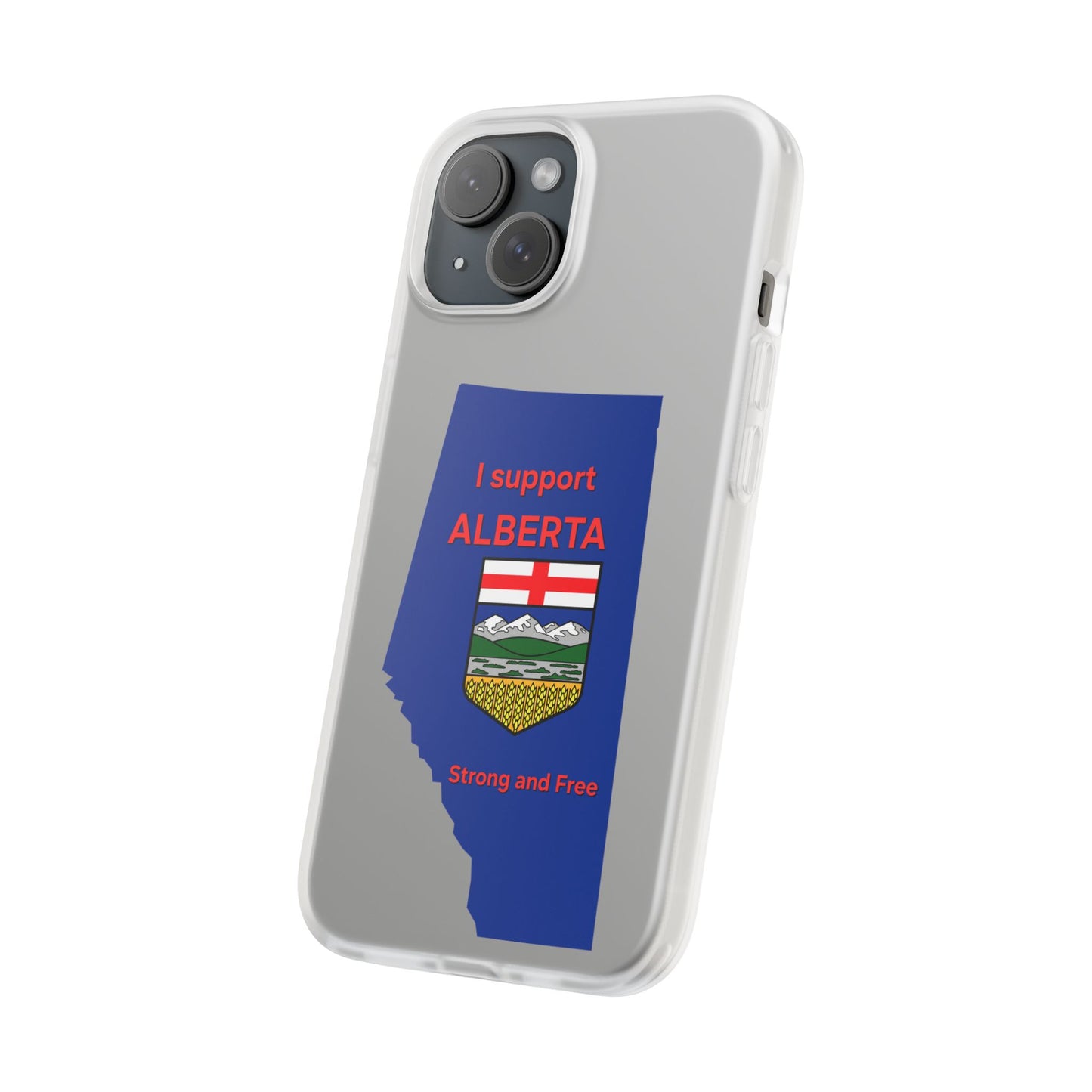 Alberta Independence Flexi Case — Support Alberta Phone Case