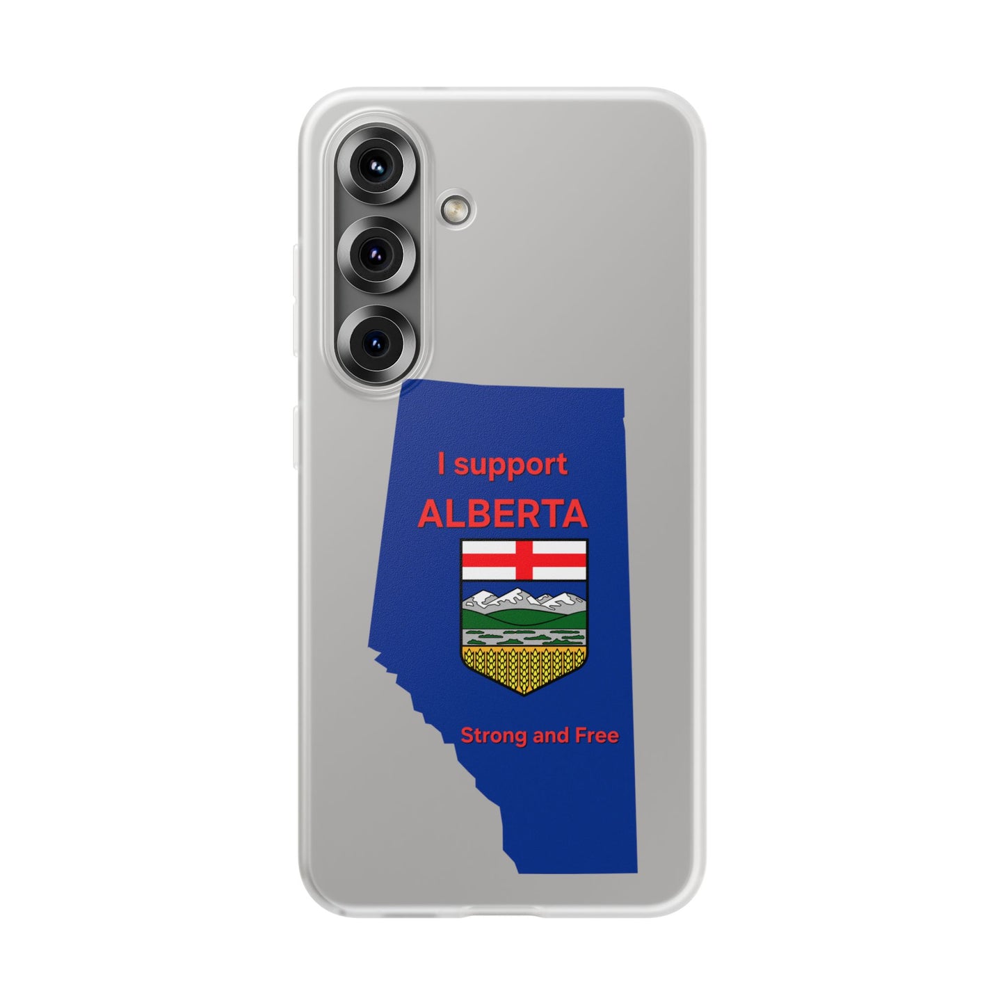Alberta Independence Flexi Case — Support Alberta Phone Case