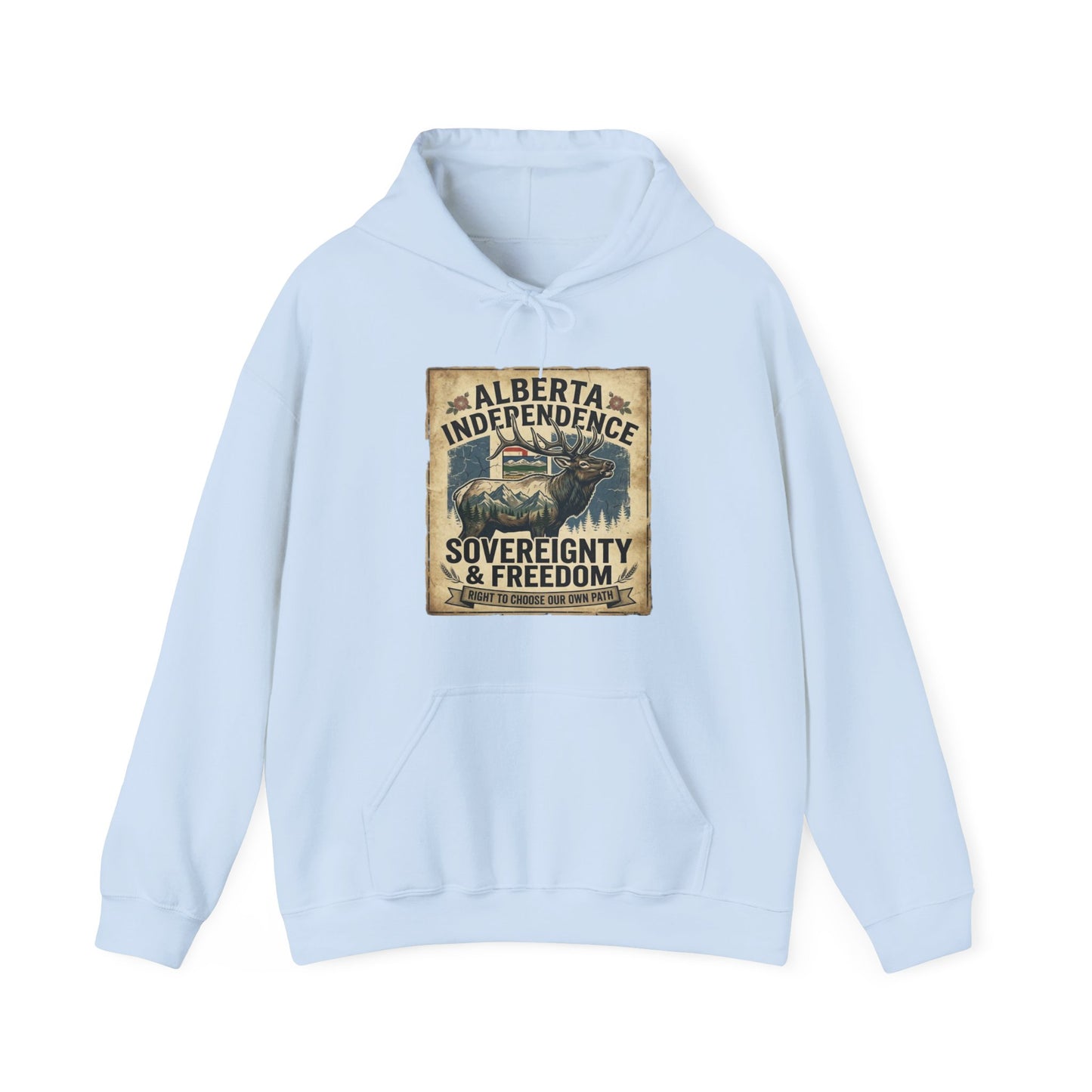 Alberta Independence Hoodie — Bull Elk