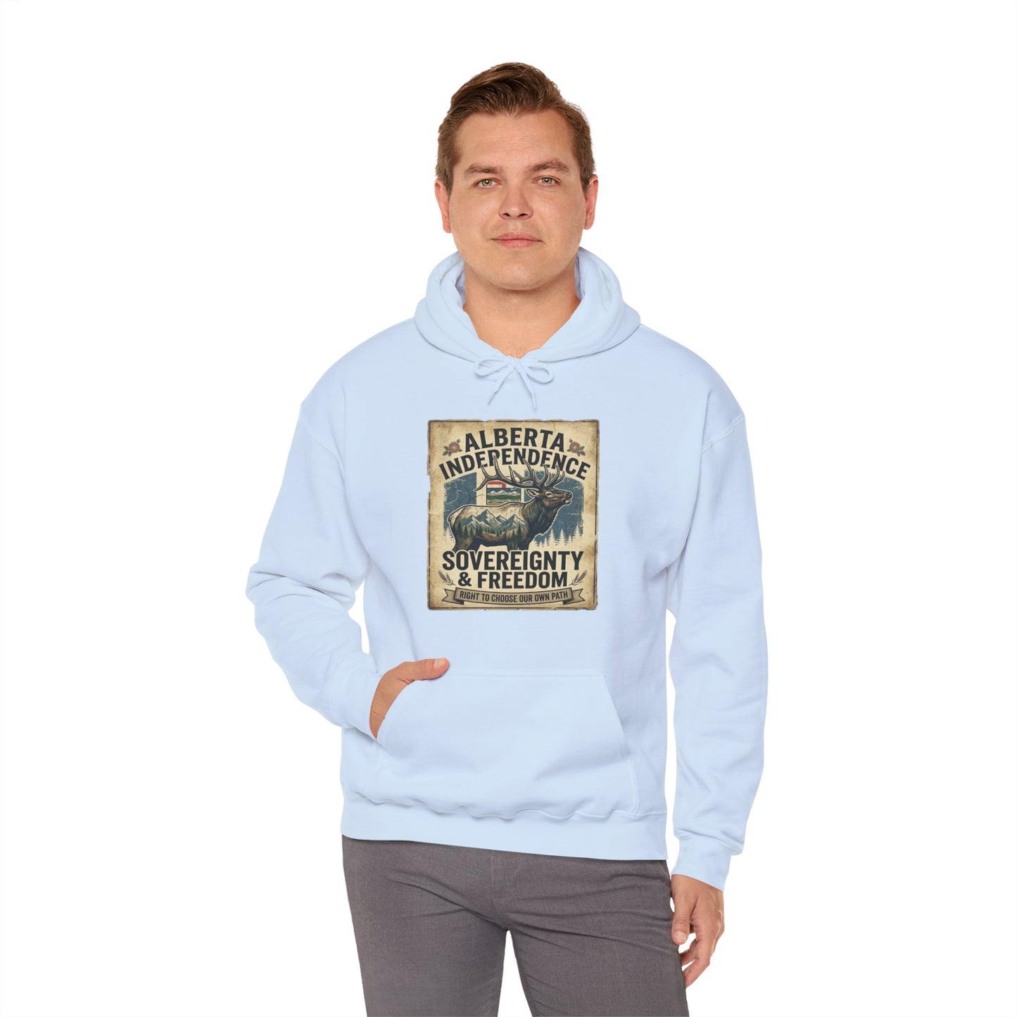 Alberta Independence Hoodie — Bull Elk