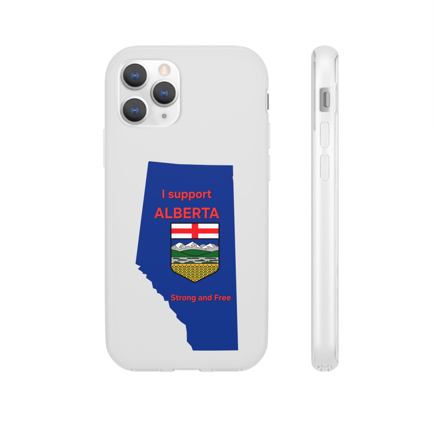 Alberta Independence Flexi Case — Support Alberta Phone Case