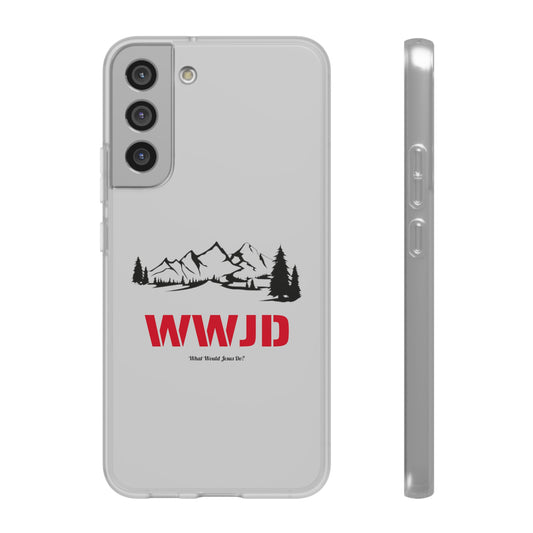 WWJD Flexi Case - Compatible with Samsung and iPhone