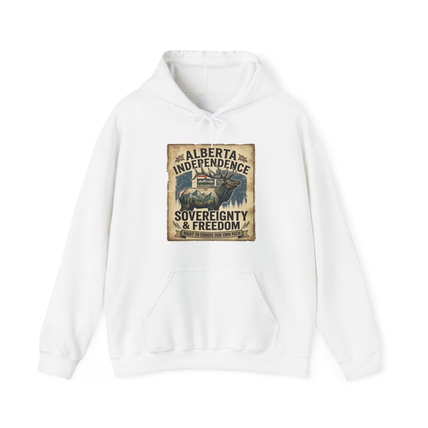 Alberta Independence Hoodie — Bull Elk