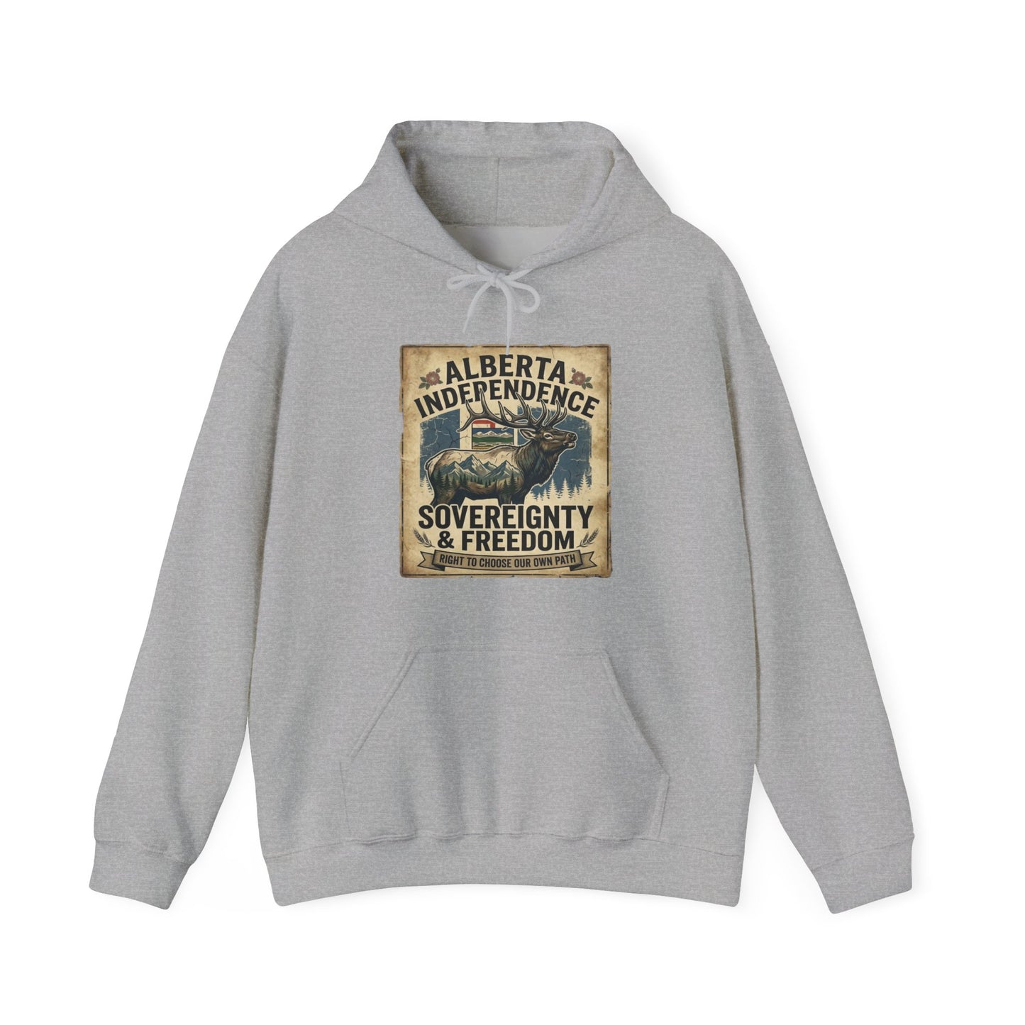 Alberta Independence Hoodie — Bull Elk