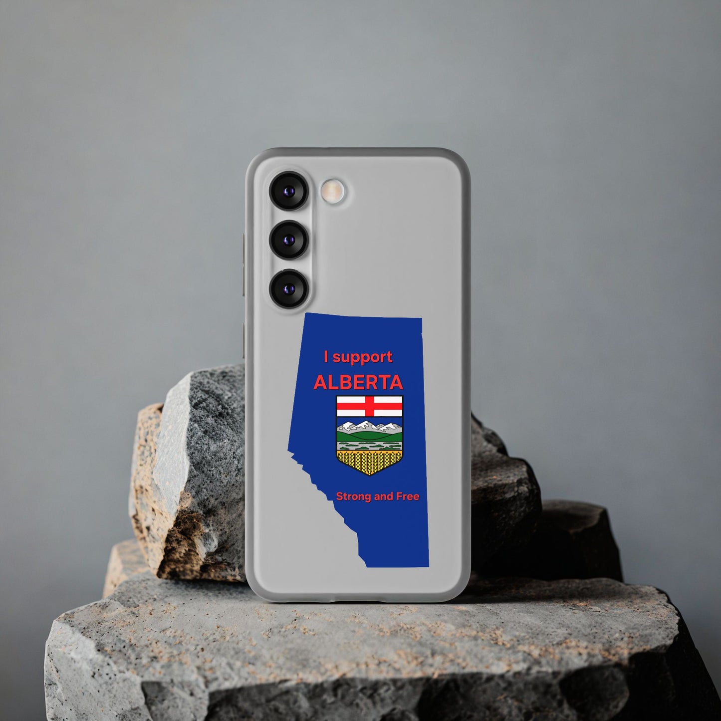 Alberta Independence Flexi Case — Support Alberta Phone Case