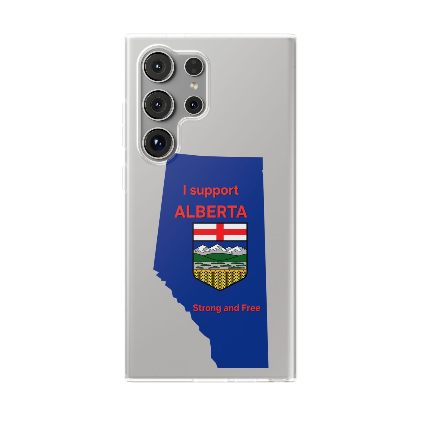 Alberta Independence Flexi Case — Support Alberta Phone Case