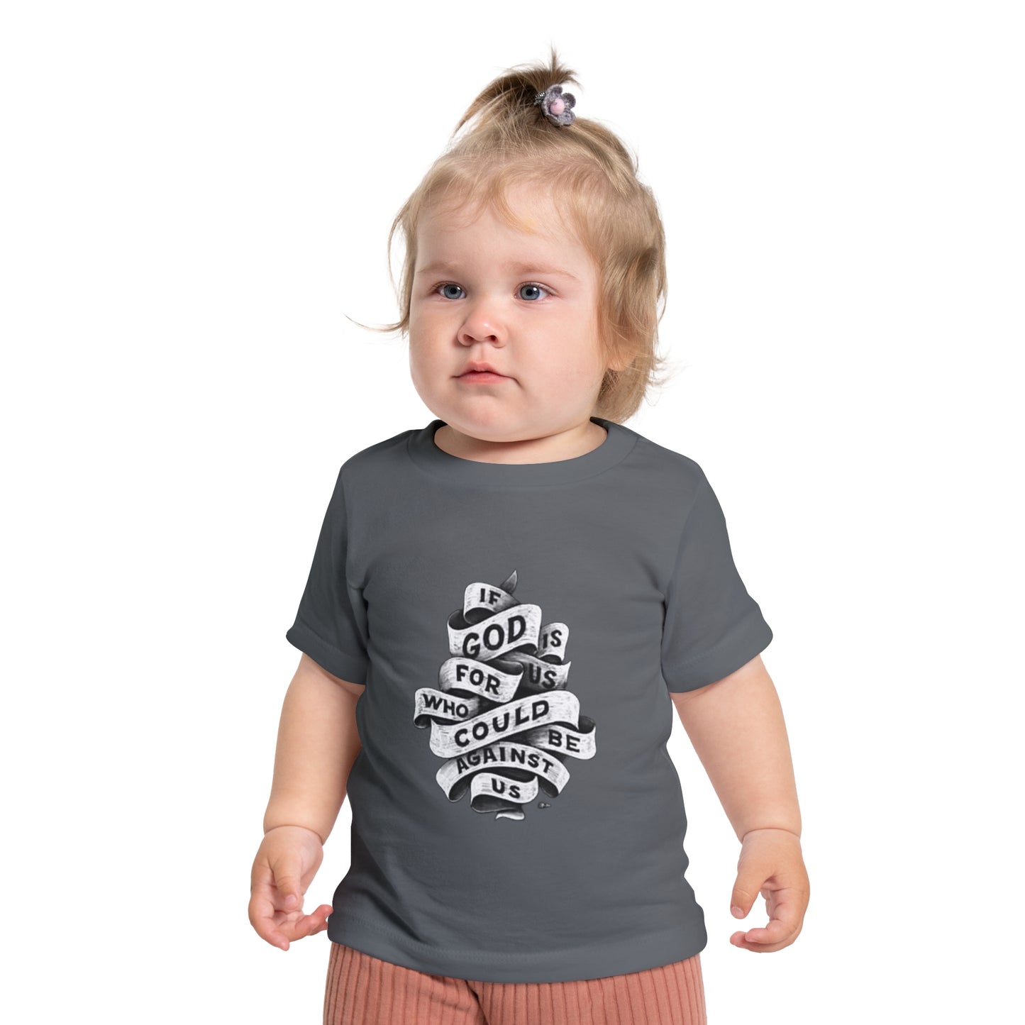 Baby Short Sleeve T-Shirt If God Is For Us