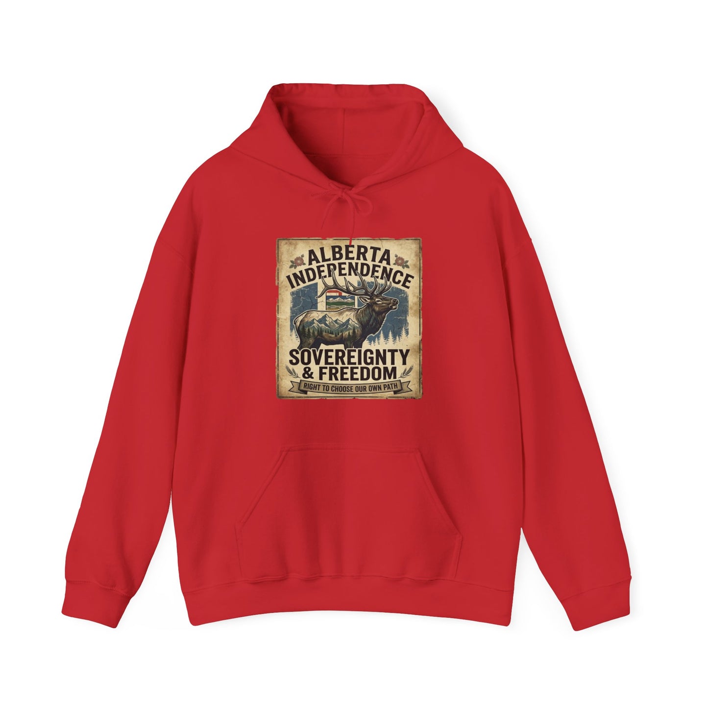 Alberta Independence Hoodie — Bull Elk