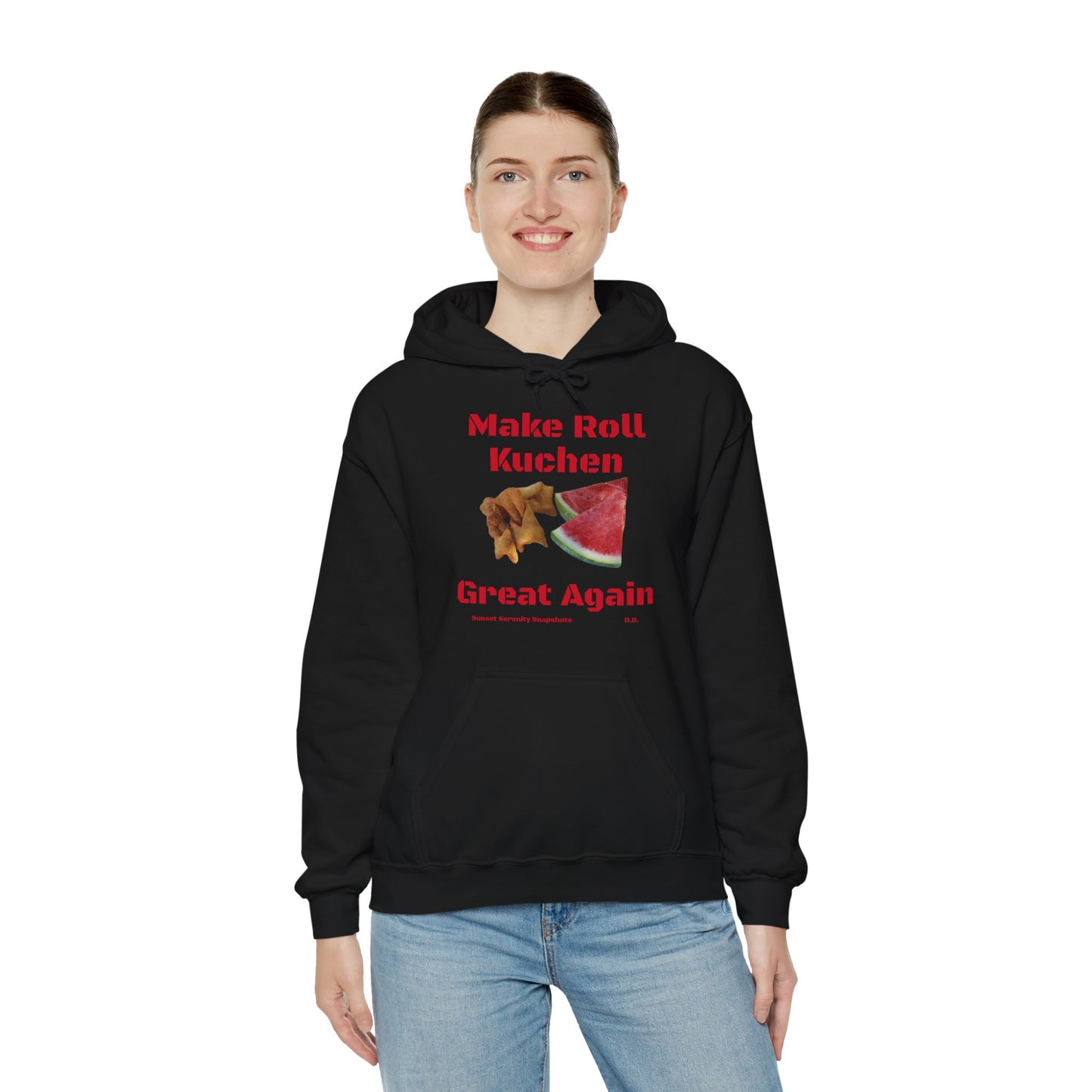 Make Roll Kuchen Great Again Unisex Heavy Blend™ Hooded Sweatshirt