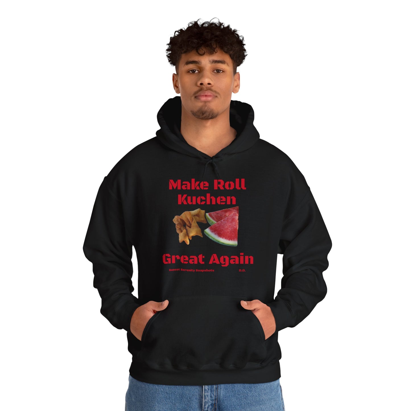 Make Roll Kuchen Great Again Unisex Heavy Blend™ Hooded Sweatshirt