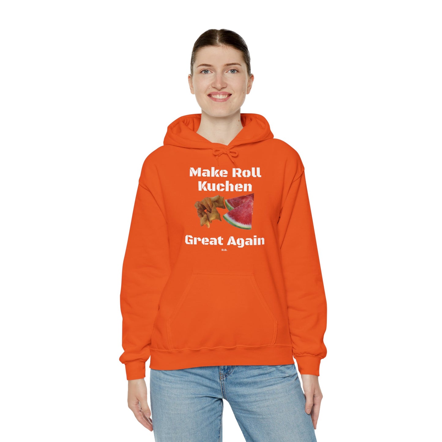 Make Roll Kuchen Great Again Unisex Heavy Blend™ Hooded Sweatshirt