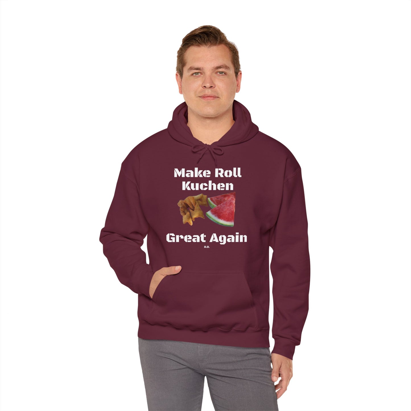 Make Roll Kuchen Great Again Unisex Heavy Blend™ Hooded Sweatshirt