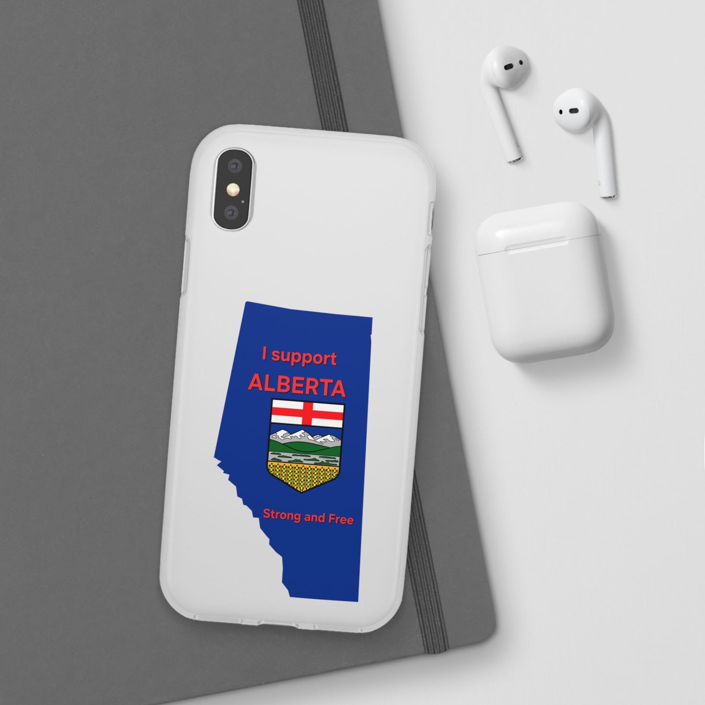 Alberta Independence Flexi Case — Support Alberta Phone Case