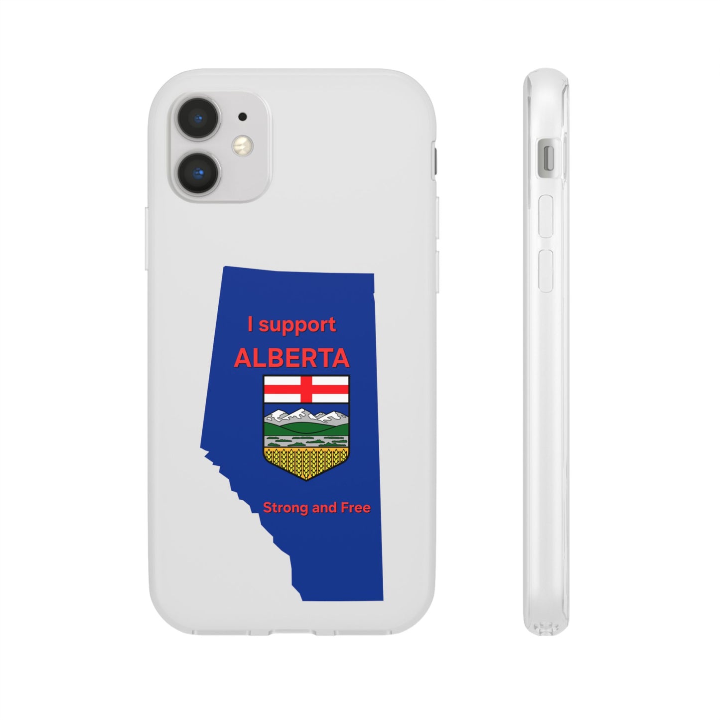 Alberta Independence Flexi Case — Support Alberta Phone Case