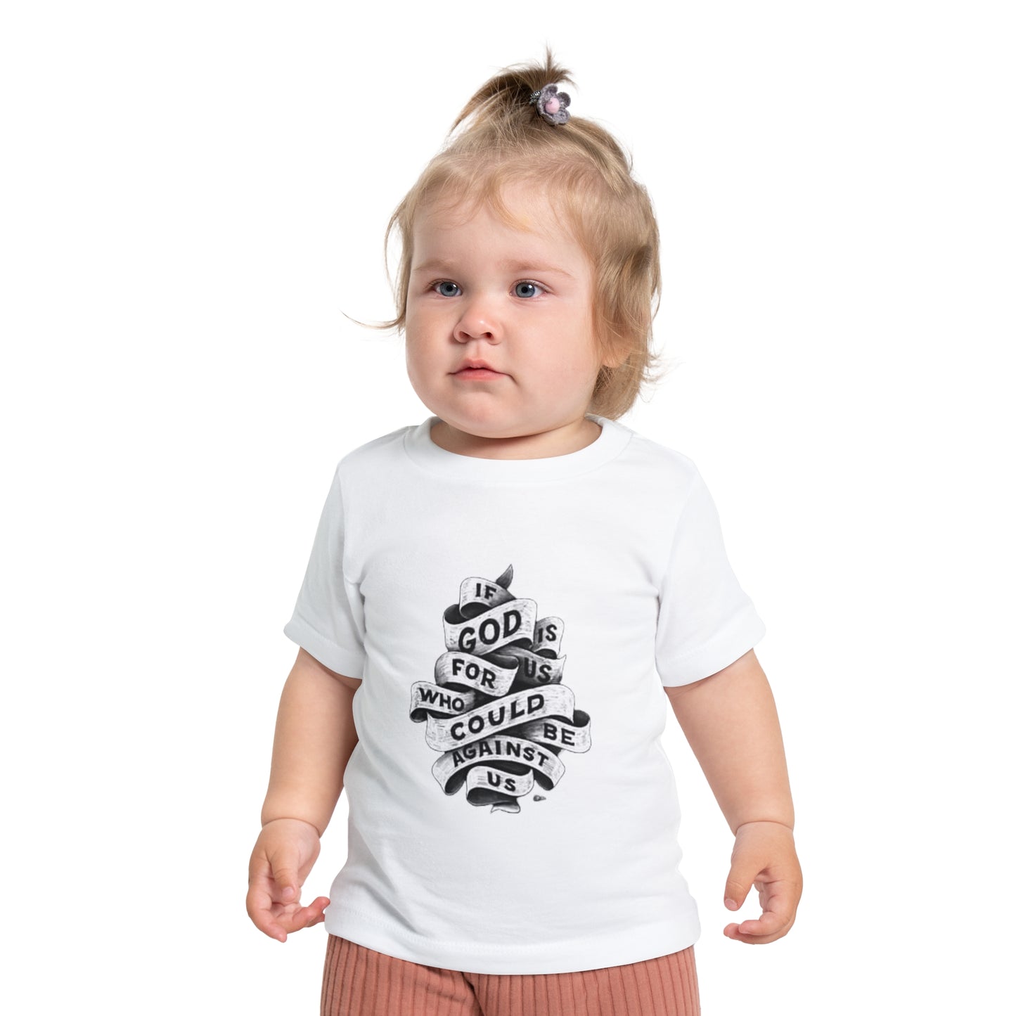 Baby Short Sleeve T-Shirt If God Is For Us