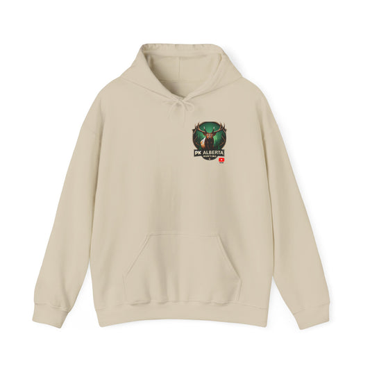 PK Alberta Hunting Small Logo Unisex Heavy Blend™ Hooded Sweatshirt