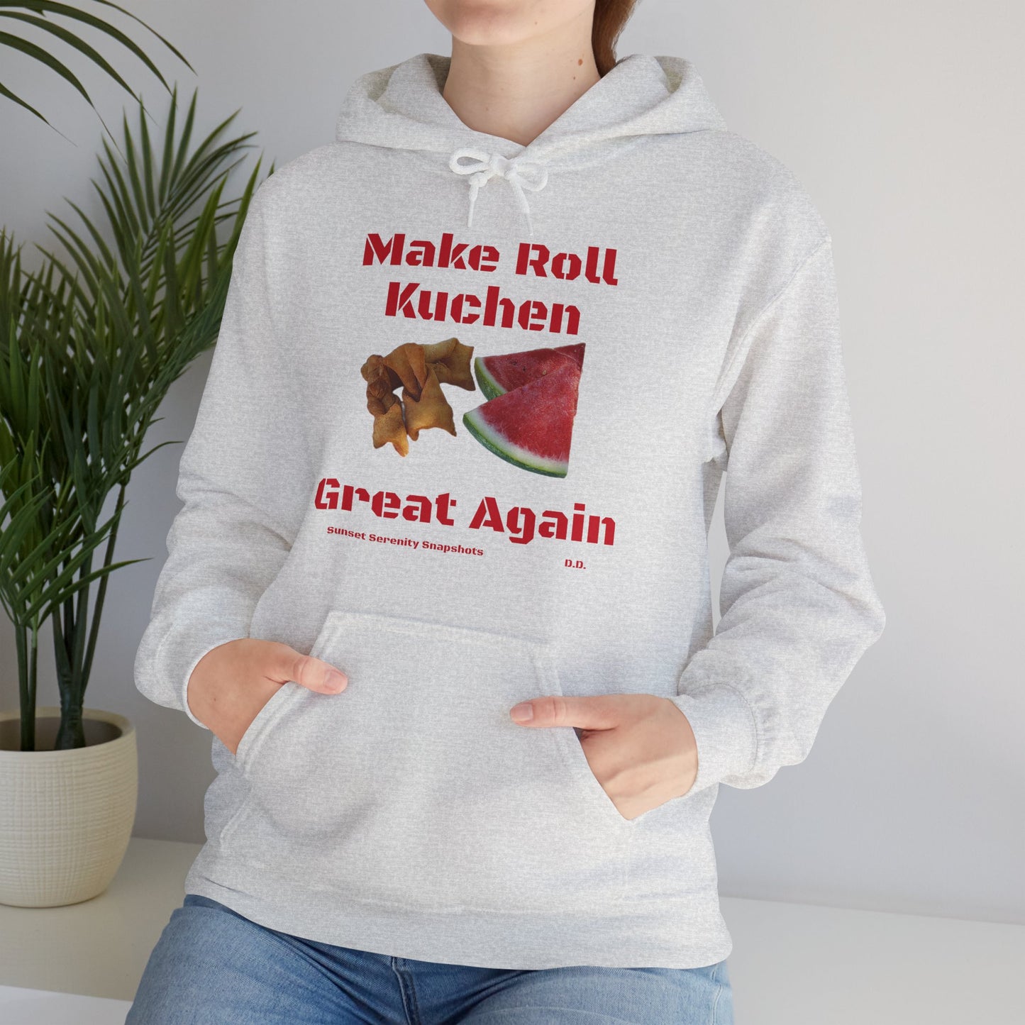 Make Roll Kuchen Great Again Unisex Heavy Blend™ Hooded Sweatshirt