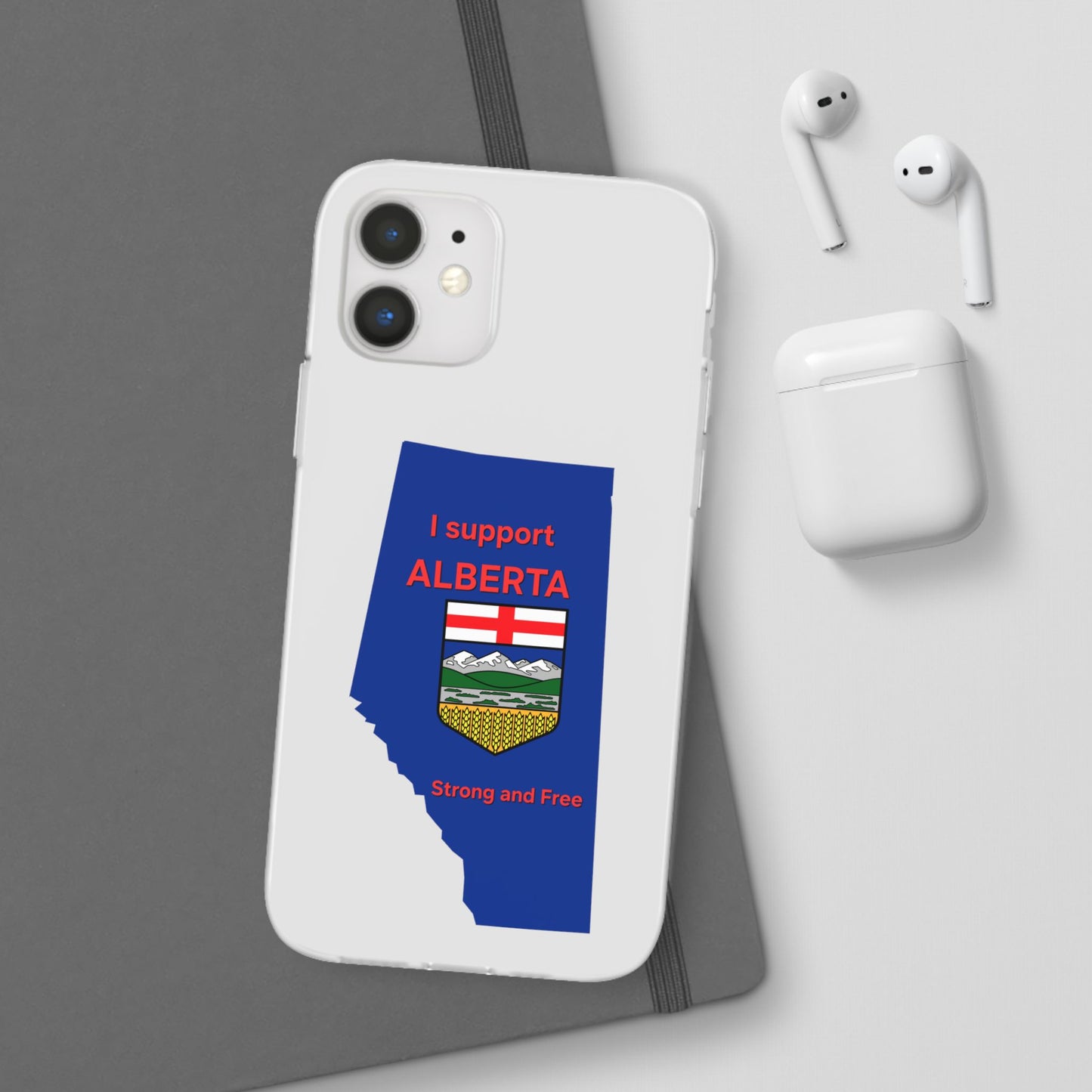 Alberta Independence Flexi Case — Support Alberta Phone Case