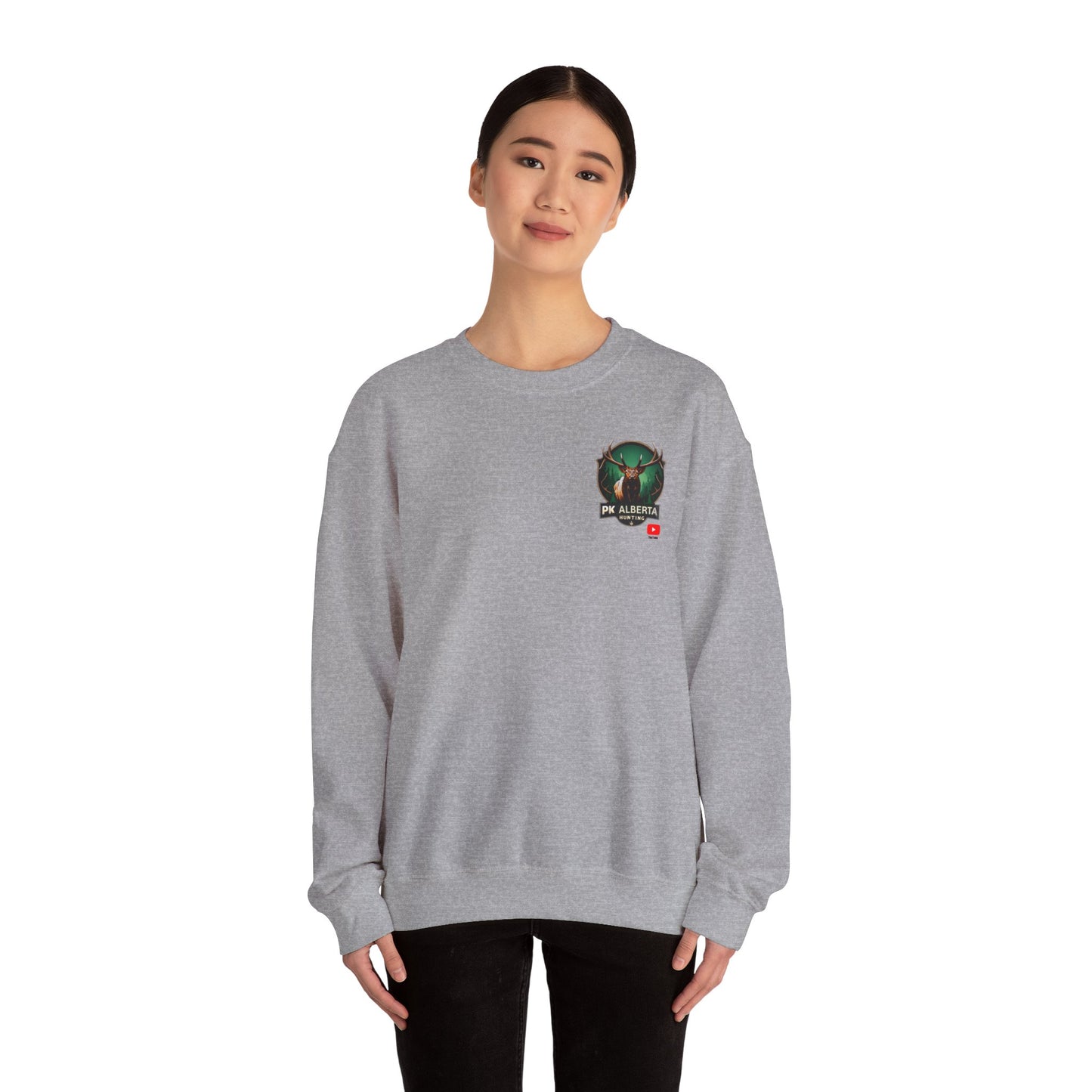 PK Alberta Small Logo Unisex Heavy Blend™ Crewneck Sweatshirt