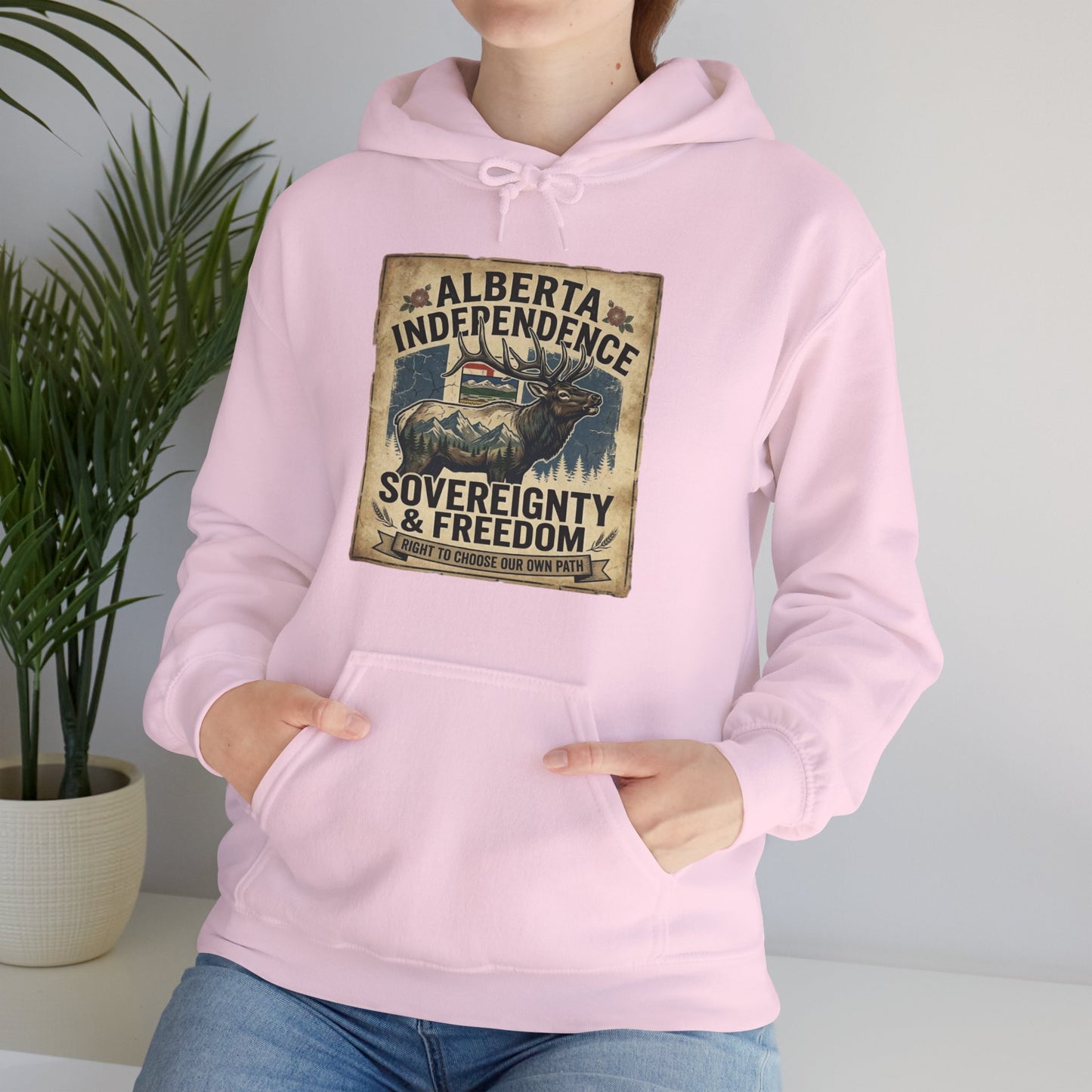 Alberta Independence Hoodie — Bull Elk