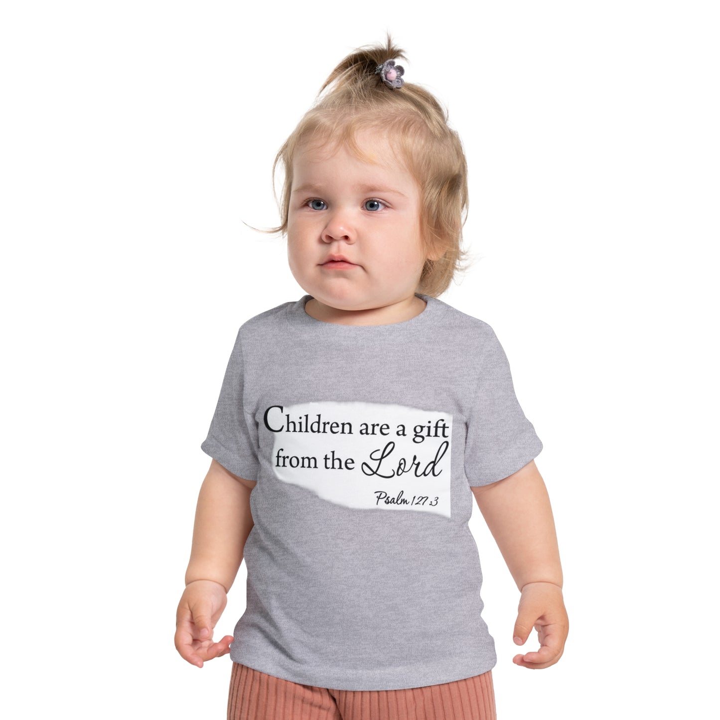 Baby Short Sleeve T-Shirt Children Are A Gift From The Lord