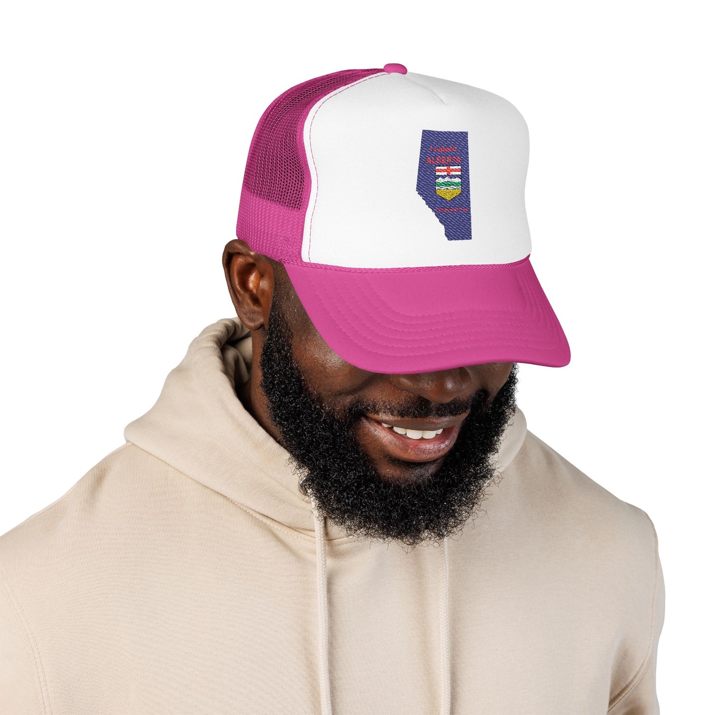 Alberta Independence Foam Trucker Hat