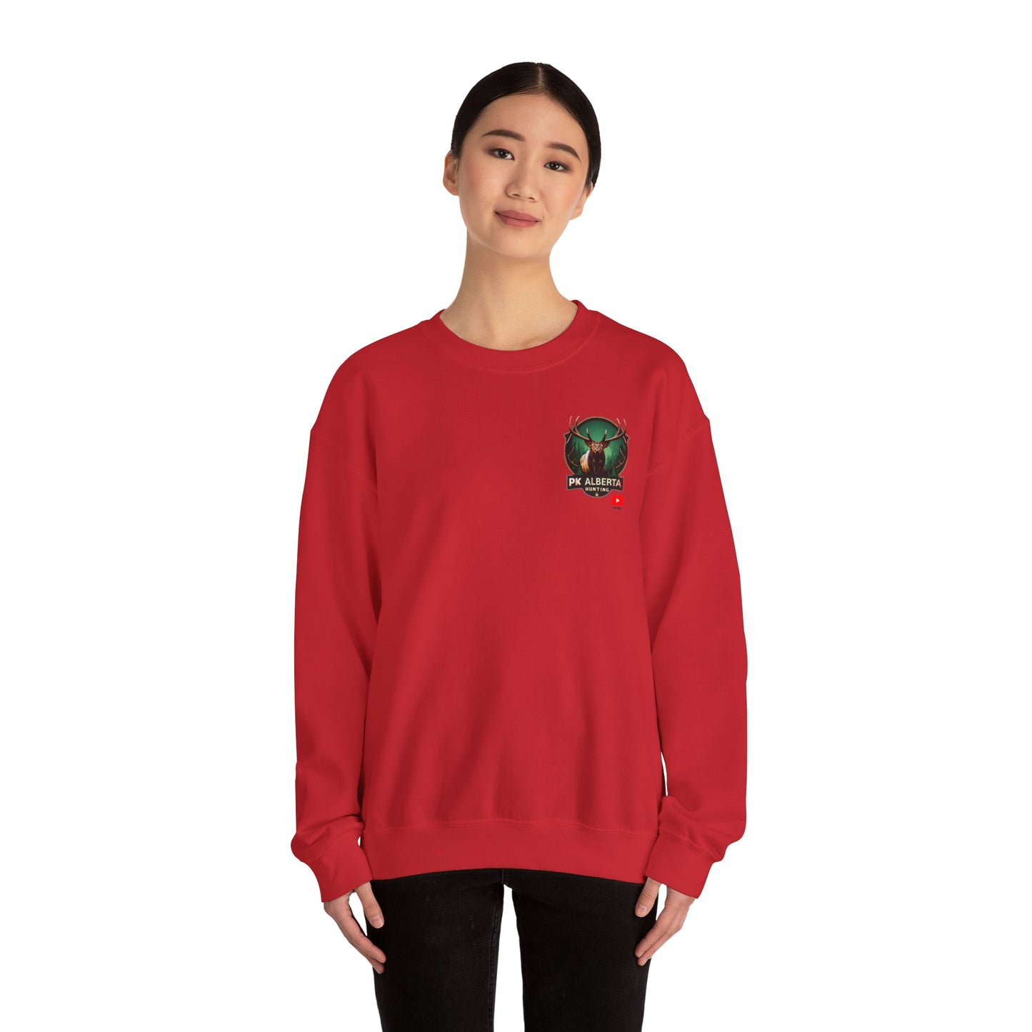 PK Alberta Small Logo Unisex Heavy Blend™ Crewneck Sweatshirt