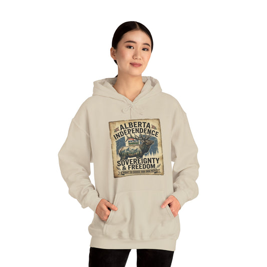 Alberta Independence Hoodie — Bull Elk