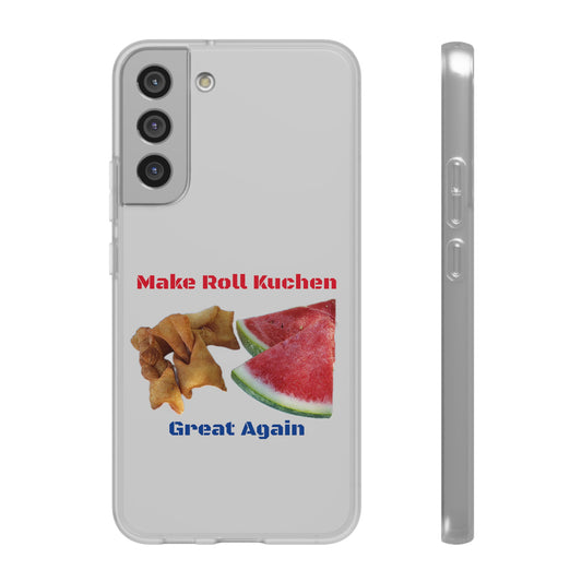 Make Roll Kuchen Great Again Flexi Case - Compatible with Samsung and iPhone