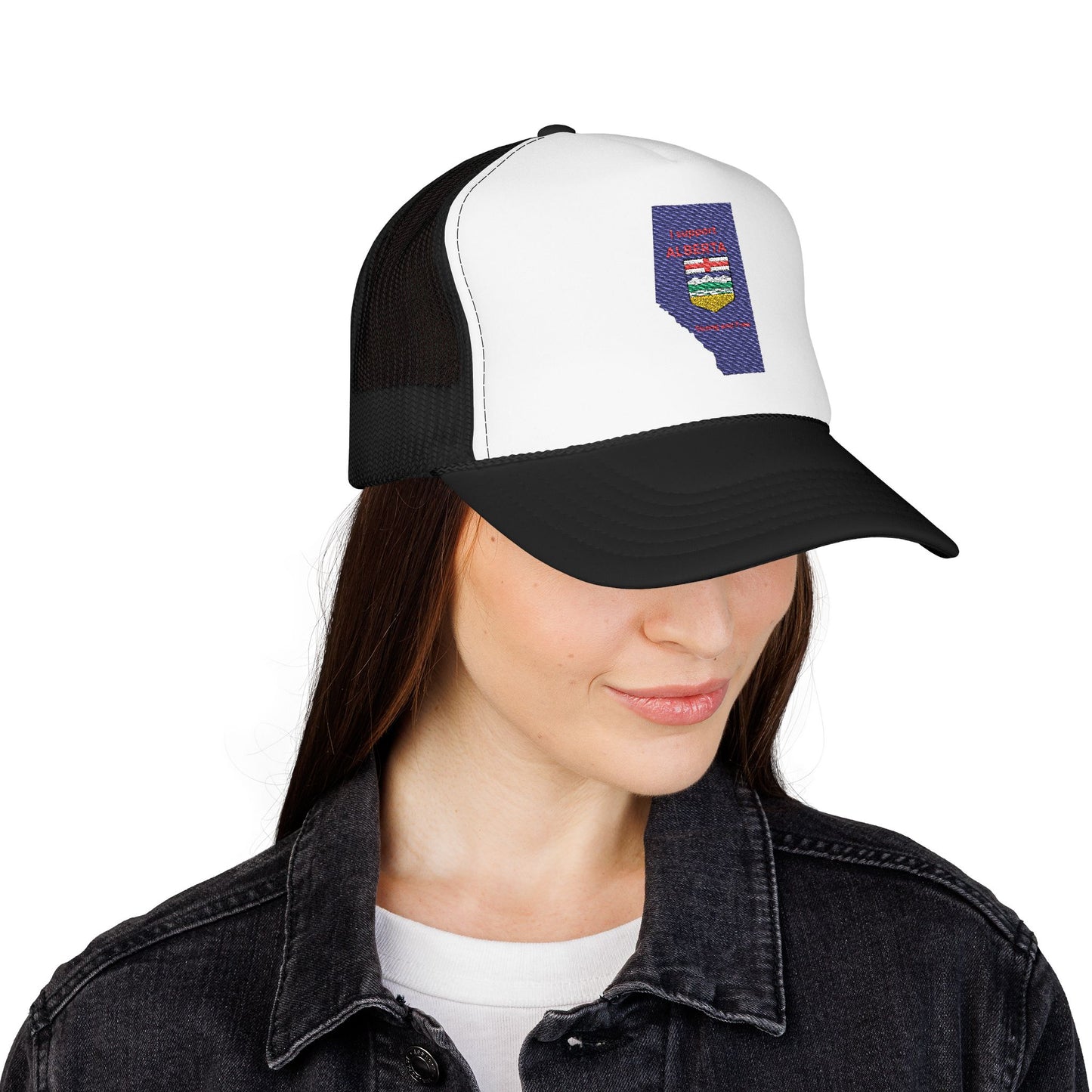 Alberta Independence Foam Trucker Hat