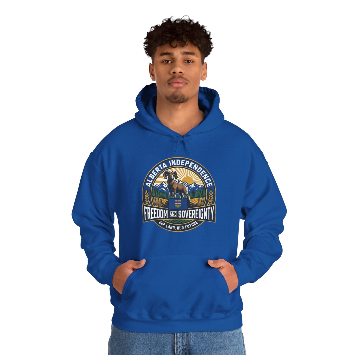 Alberta Independence Hoodie — Bighorn Sheep