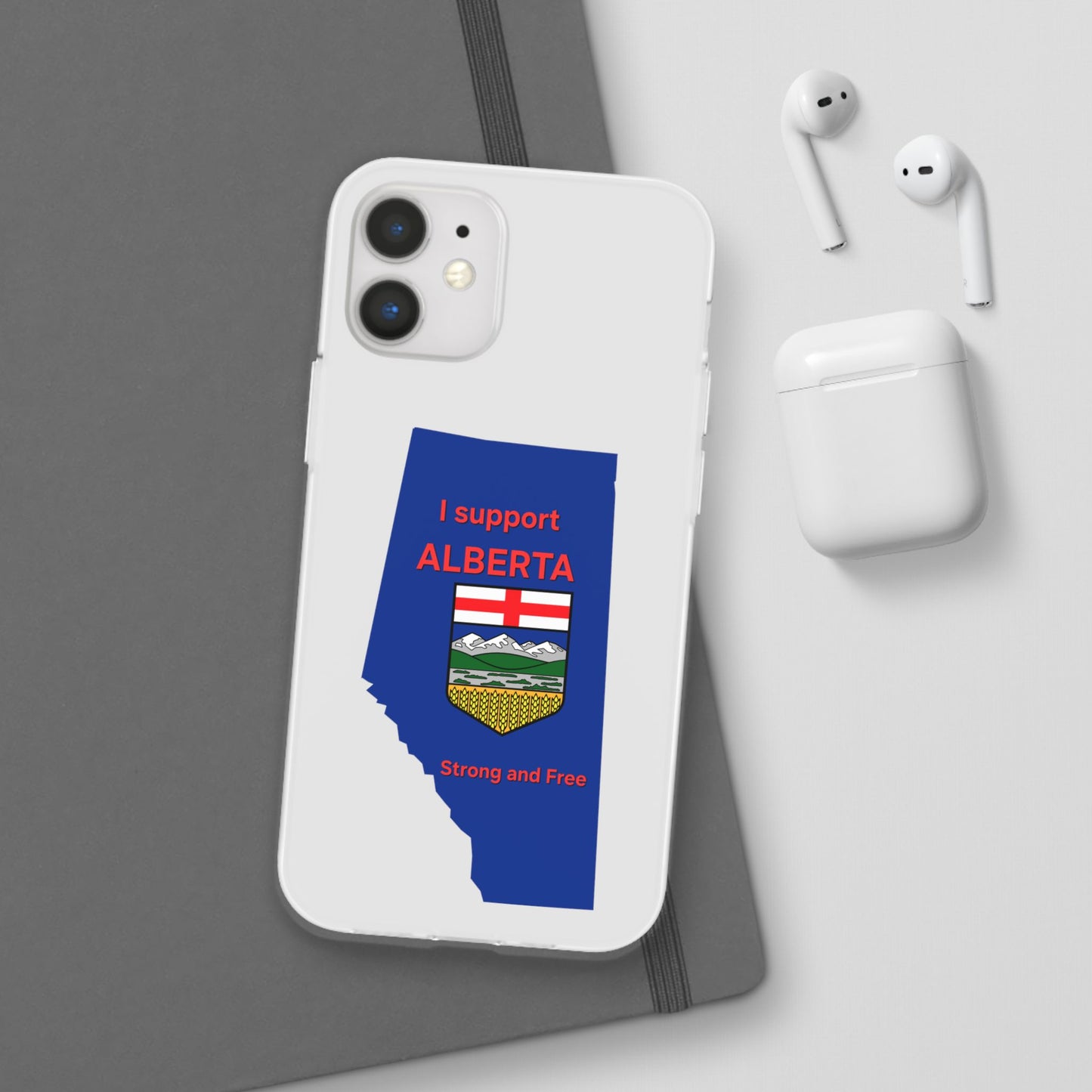 Alberta Independence Flexi Case — Support Alberta Phone Case