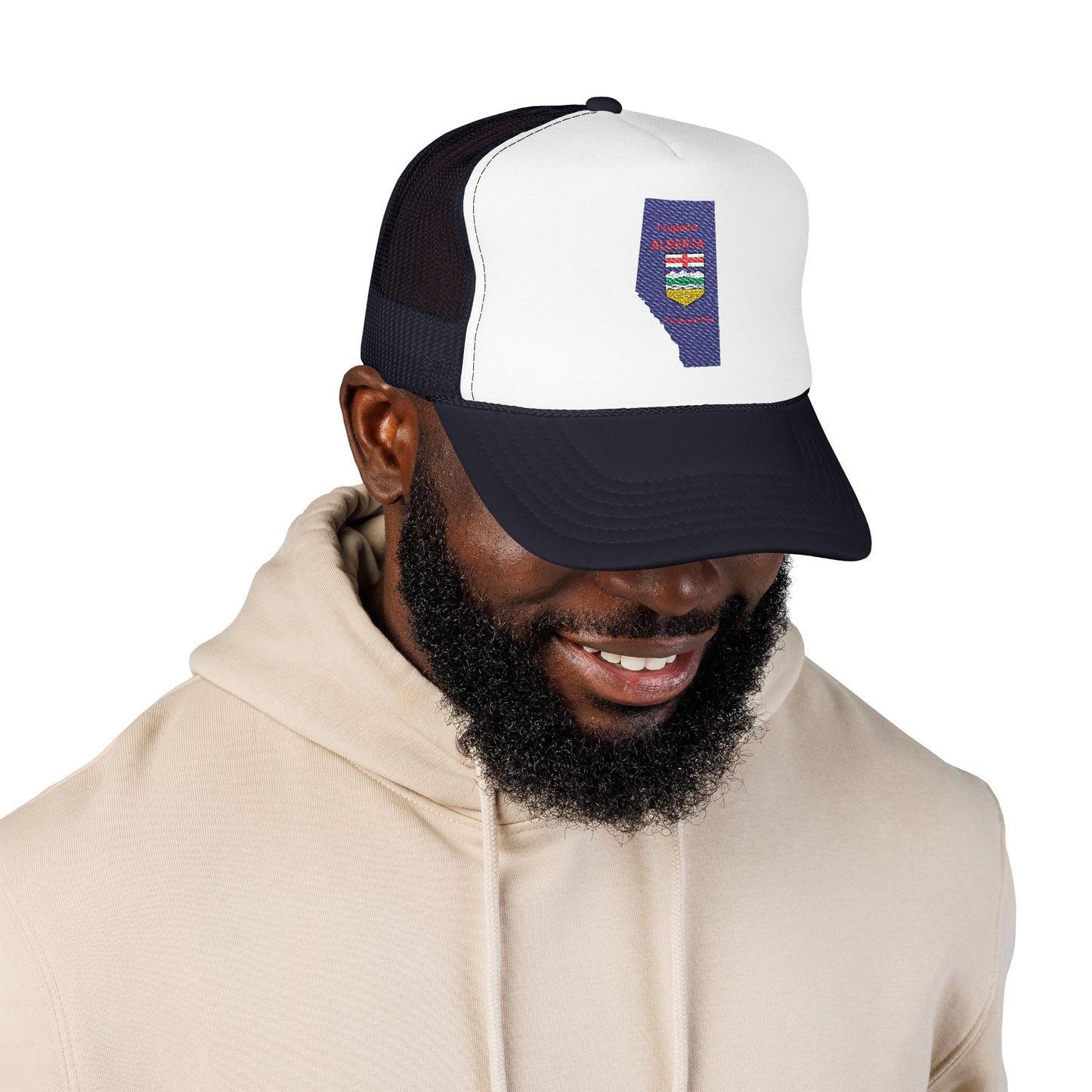 Alberta Independence Foam Trucker Hat
