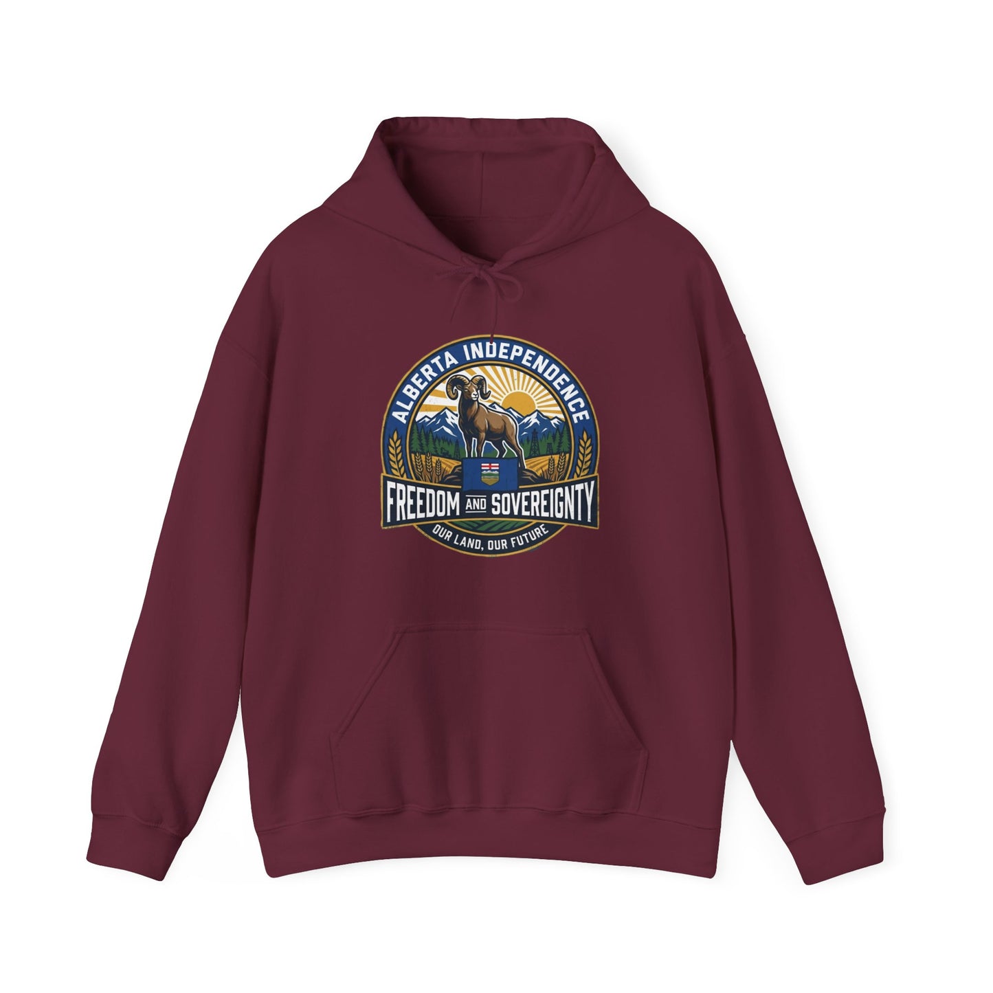Alberta Independence Hoodie — Bighorn Sheep