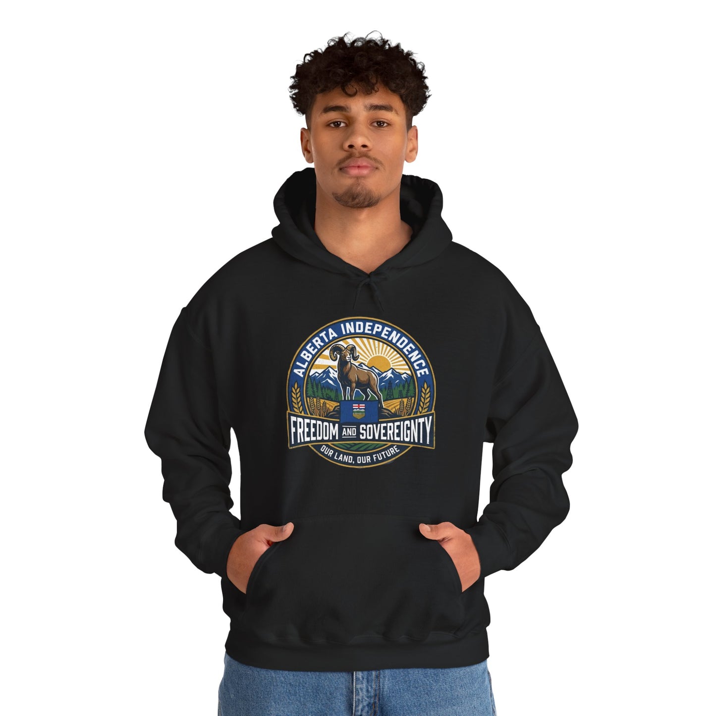 Alberta Independence Hoodie — Bighorn Sheep