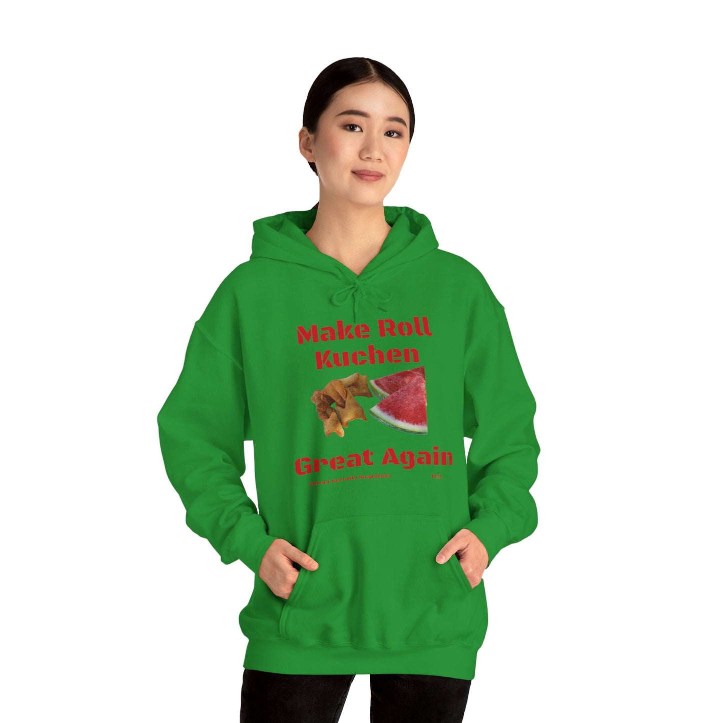 Make Roll Kuchen Great Again Unisex Heavy Blend™ Hooded Sweatshirt