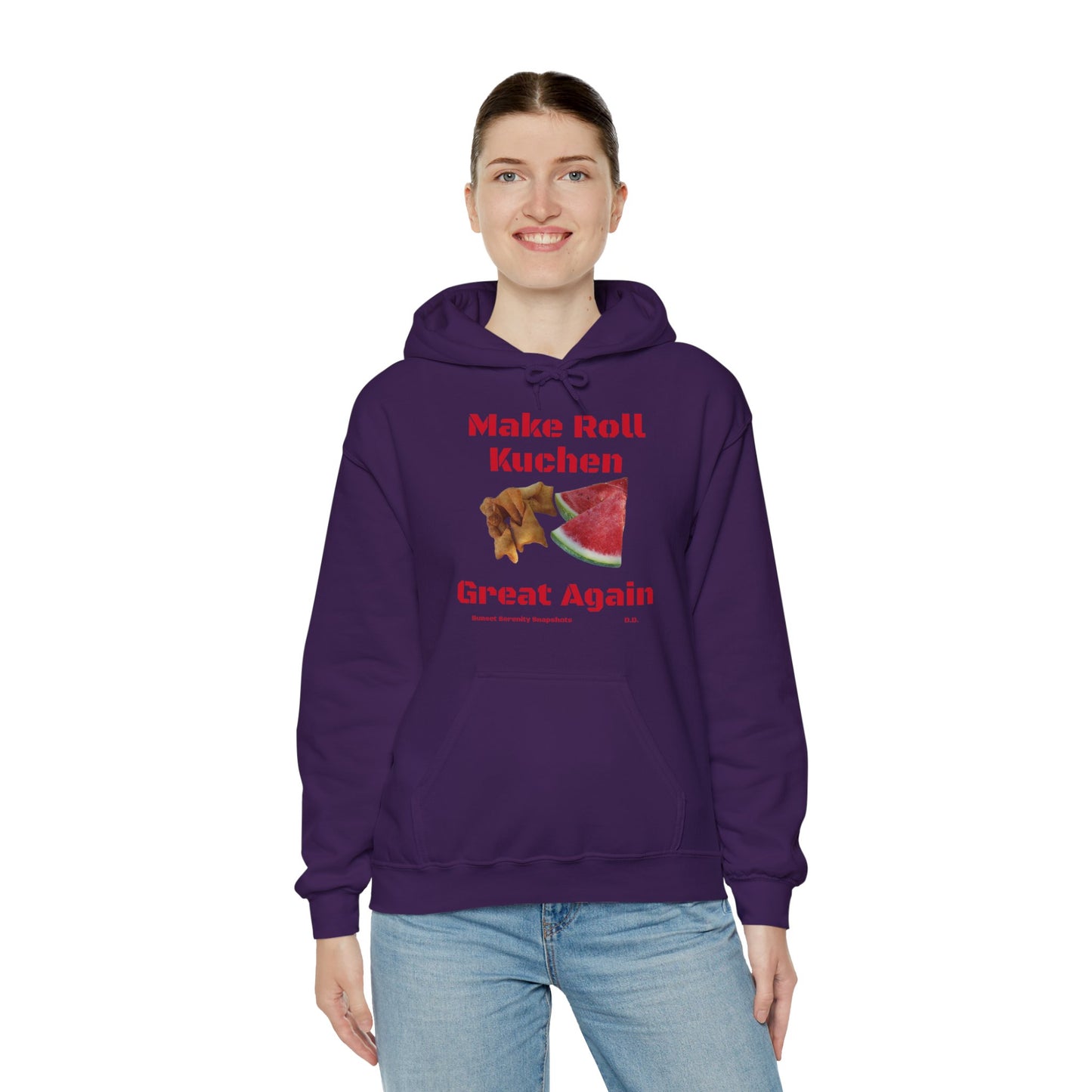 Make Roll Kuchen Great Again Unisex Heavy Blend™ Hooded Sweatshirt