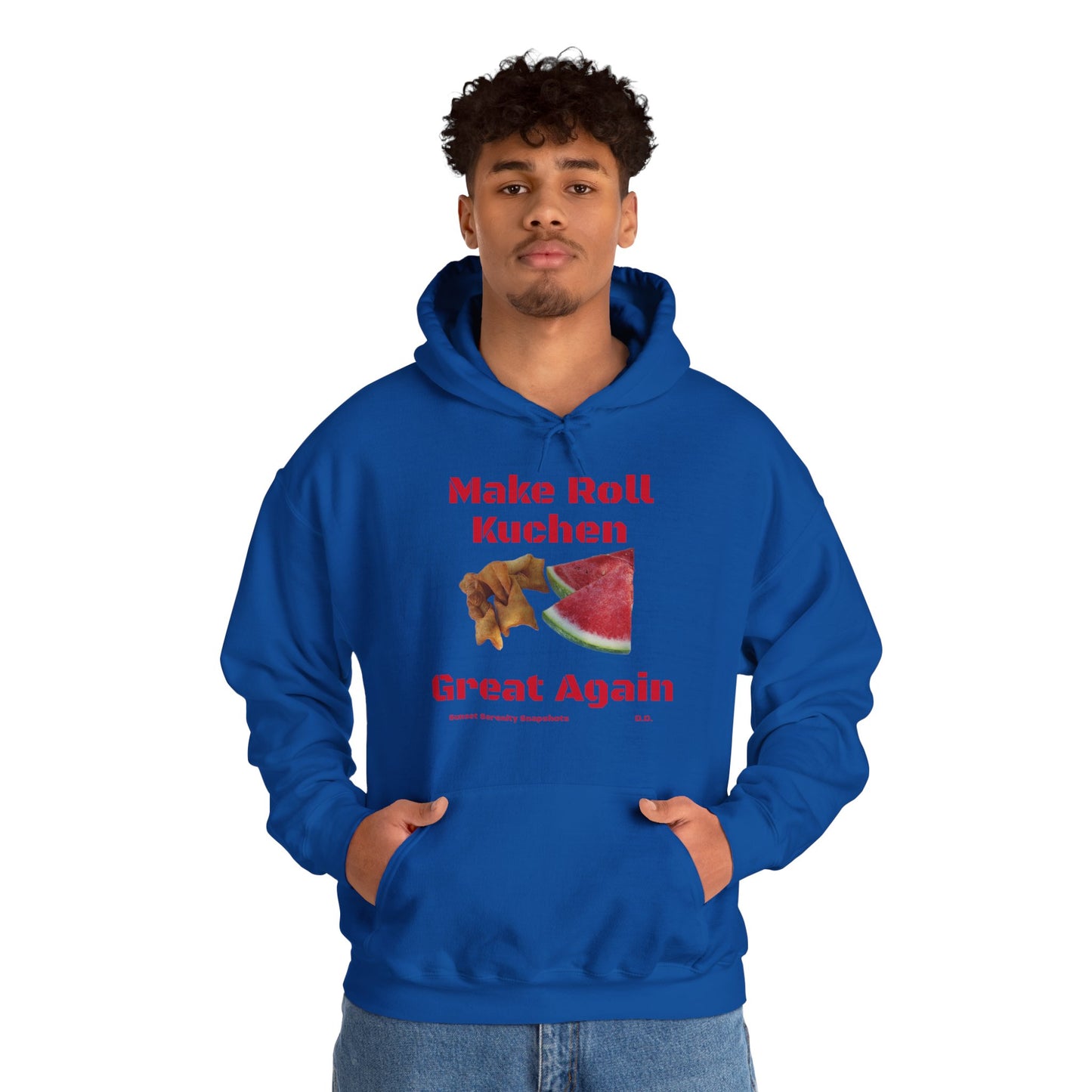 Make Roll Kuchen Great Again Unisex Heavy Blend™ Hooded Sweatshirt
