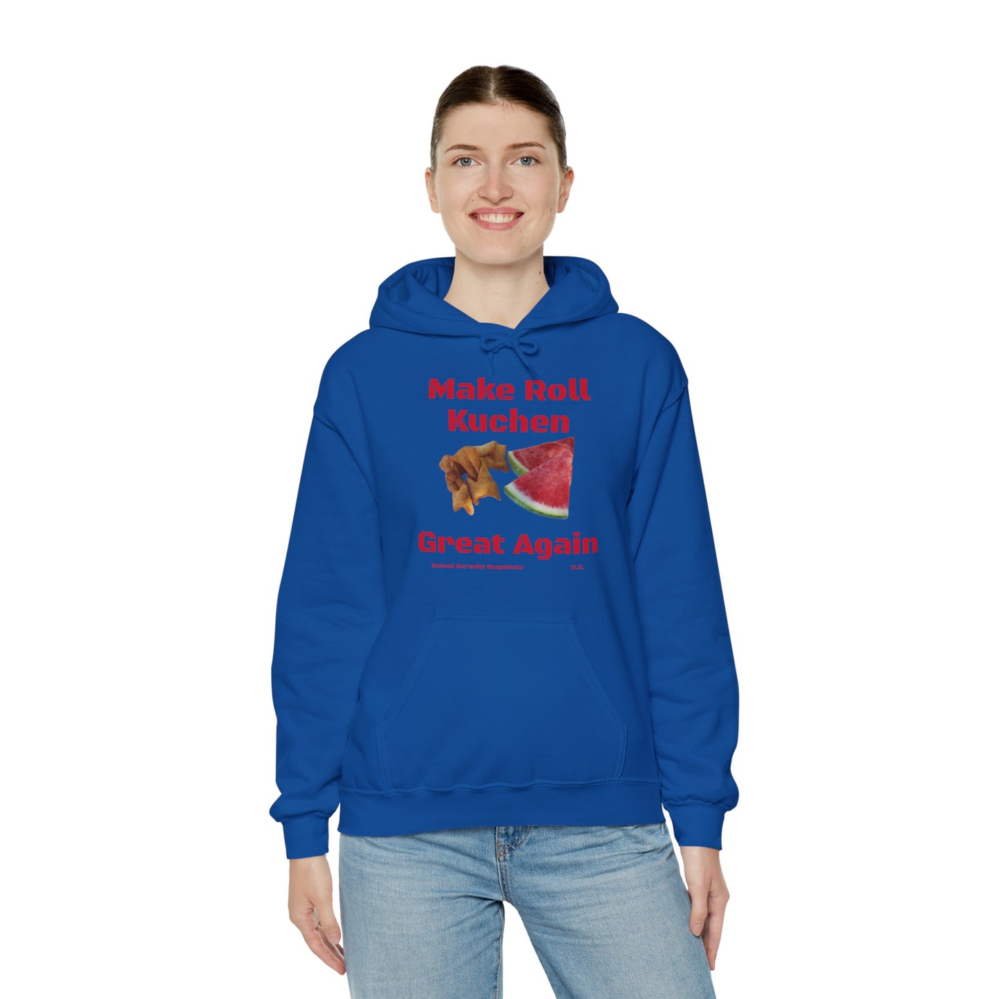 Make Roll Kuchen Great Again Unisex Heavy Blend™ Hooded Sweatshirt