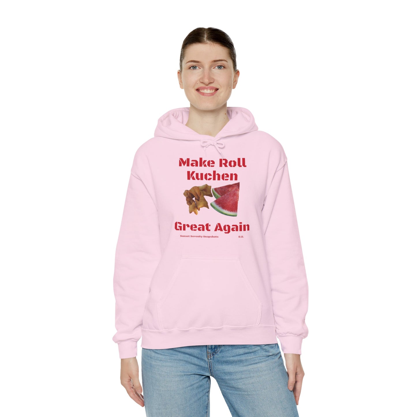 Make Roll Kuchen Great Again Unisex Heavy Blend™ Hooded Sweatshirt