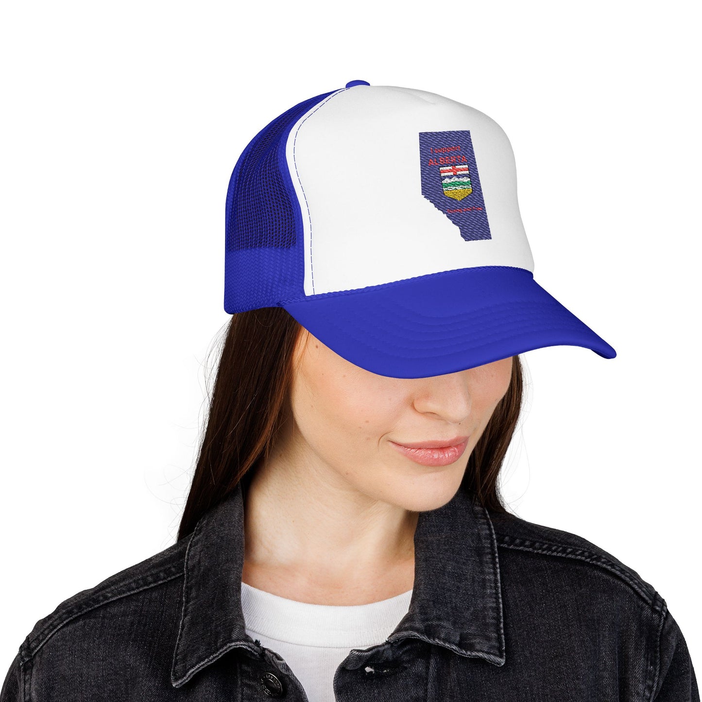 Alberta Independence Foam Trucker Hat