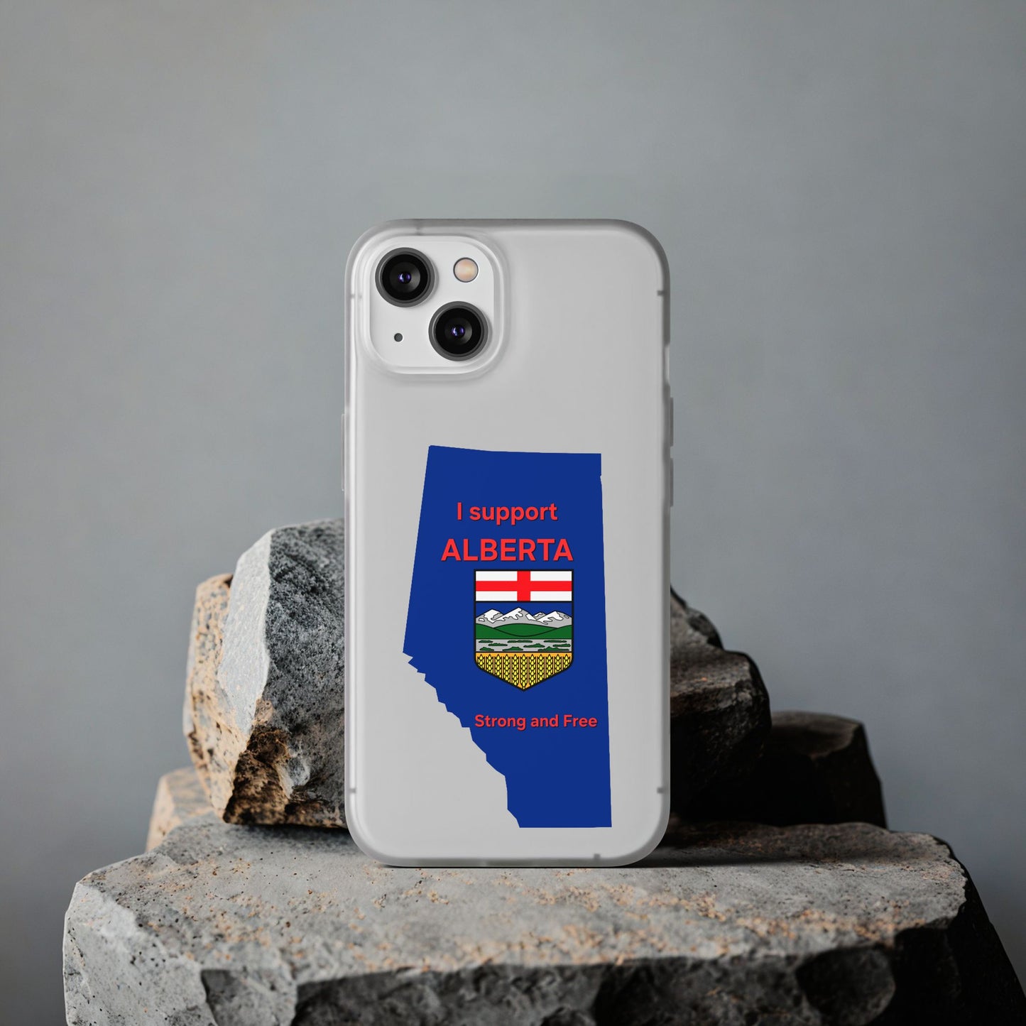 Alberta Independence Flexi Case — Support Alberta Phone Case