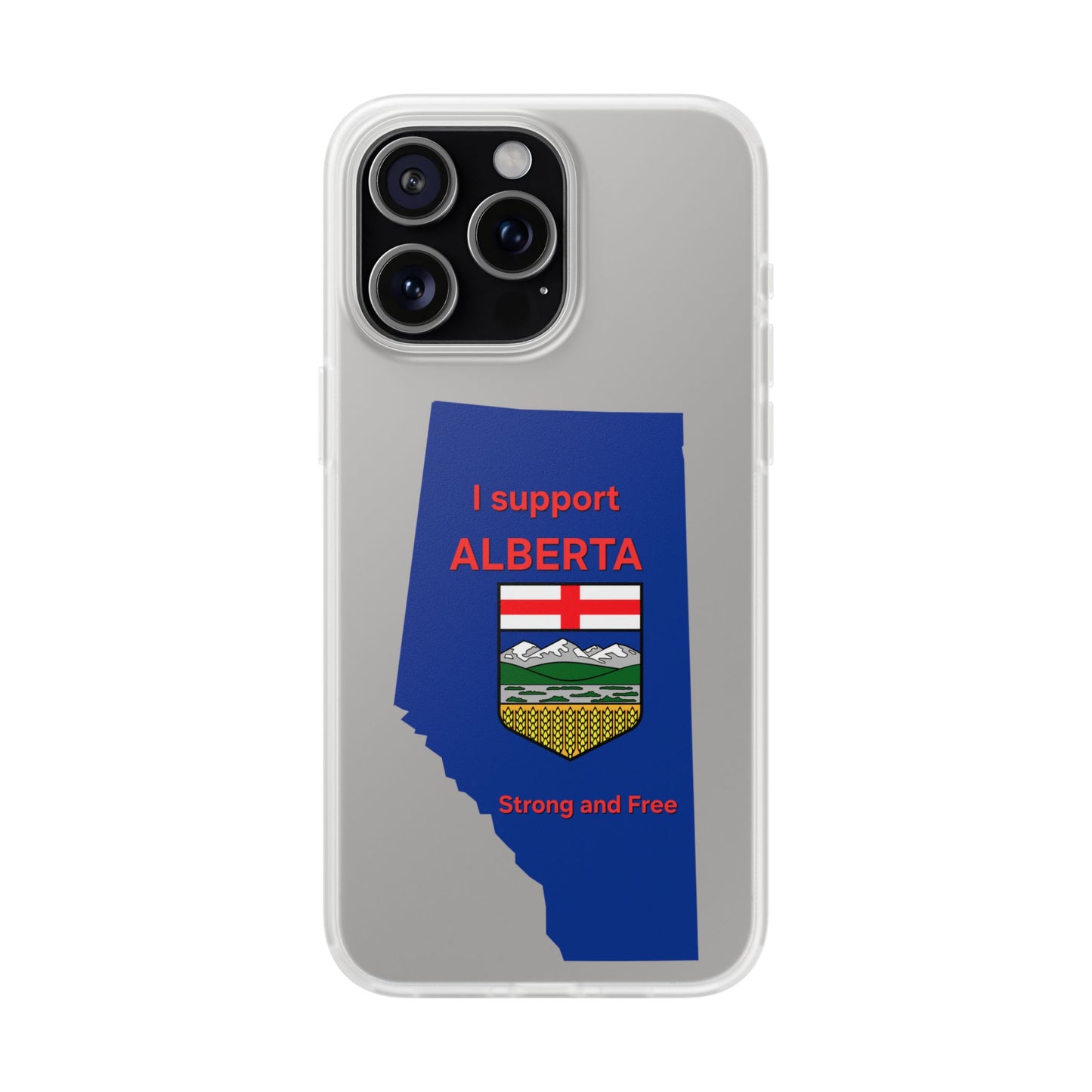 Alberta Independence Flexi Case — Support Alberta Phone Case